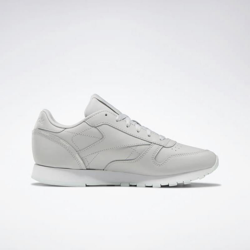 Tenisi Reebok Classic Leather Dama Gri/Albi Romania YI6787HG